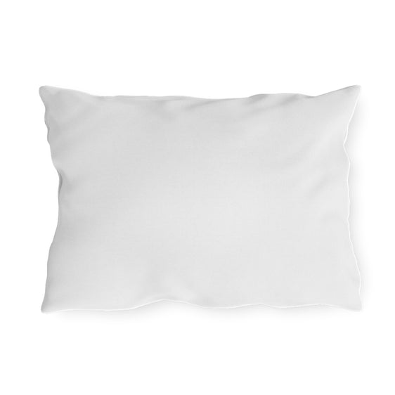 Red, White & Sea Stars Outdoor Lumbar Pillow