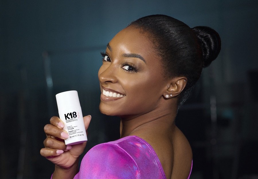 K18 announces Simone Biles as brand ambassador