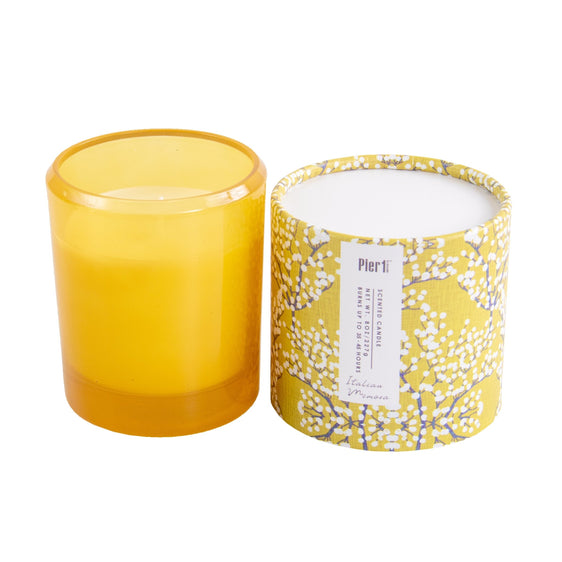 Pier 1 Italian Mimosa 8oz Boxed Soy Candle - Pier 1