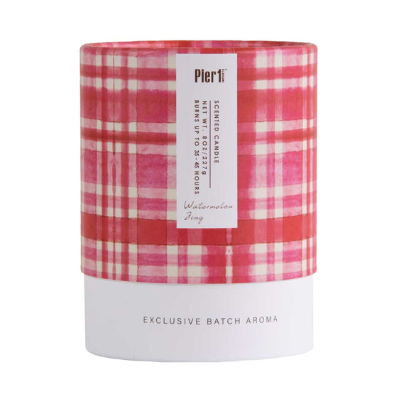 Pier 1 Watermelon Zing 8oz Boxed Soy Candle - Pier 1
